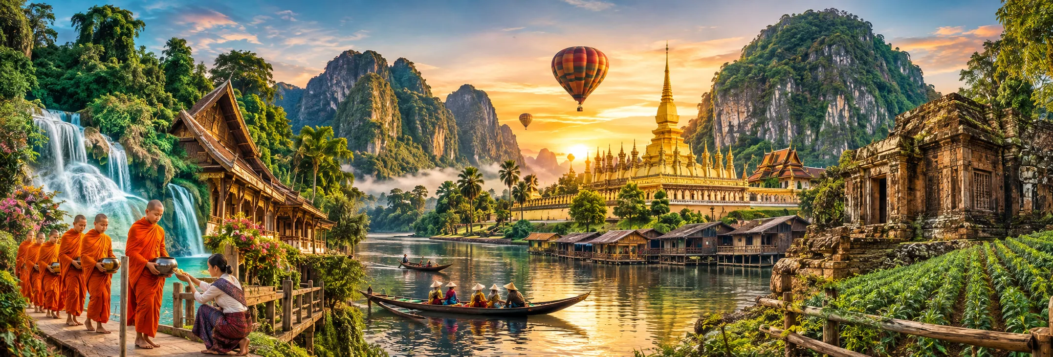 laos Tourism Banner