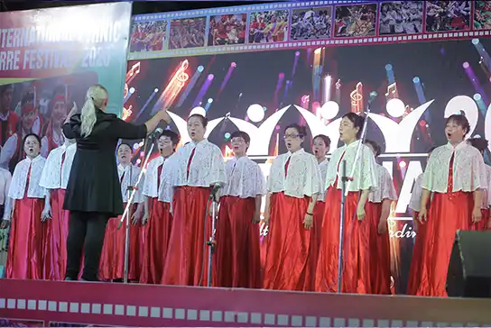 Guangzhou Talent Choir from China performing choral music at IEFF thailand October 2026