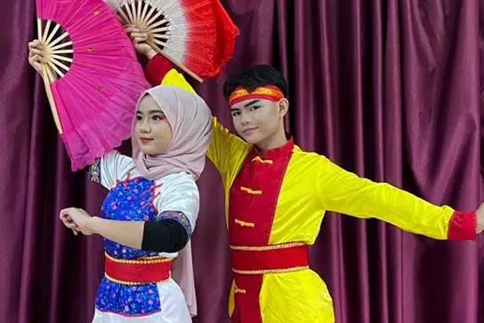 Malaysia Arts School of Sabah students performing traditional Malaysian dance at IEFF thailand October 2026
