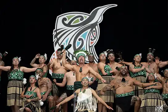 Kōkō Tangiwai from New Zealand performing Māori kapa haka at IEFF thailand october 2026